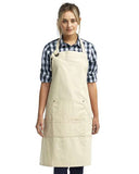 2025 Canvas Apron- Natural, Angora Goat