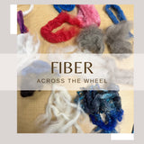 #321  Amy Ross Manko — Fiber Across the Wheel (spinning)  Half day Friday am   $50