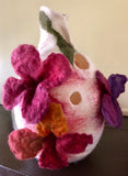 #202  Nicole Gillies —Sculpting with Wool (Wet Felted Vessel)   Full day Thursday   $100