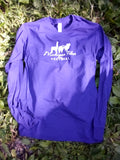 Logo Long Sleeve T-shirt, Deep Purple