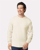 Silk Moth Long Sleeve T-Shirt- Natural