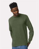 2025 Long Sleeve T-Shirt- Military Green, Angora Goats