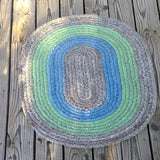 #105 Letty Klein-The Shepherd's Rug, a Braided Rug from Roving-TWO DAYS Wednesday & Thursday