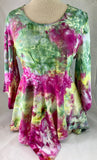 #220  Nicole Gillies —Ice Dyeing is Fun!-Poncho Eitiion  Half day Thursday AM  $50