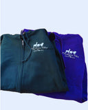 Michigan Fiber Festival Logo Full Zip Hooded Sweatshirt