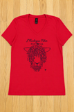 2026 Artwork  V-Neck Red   T-Shirt