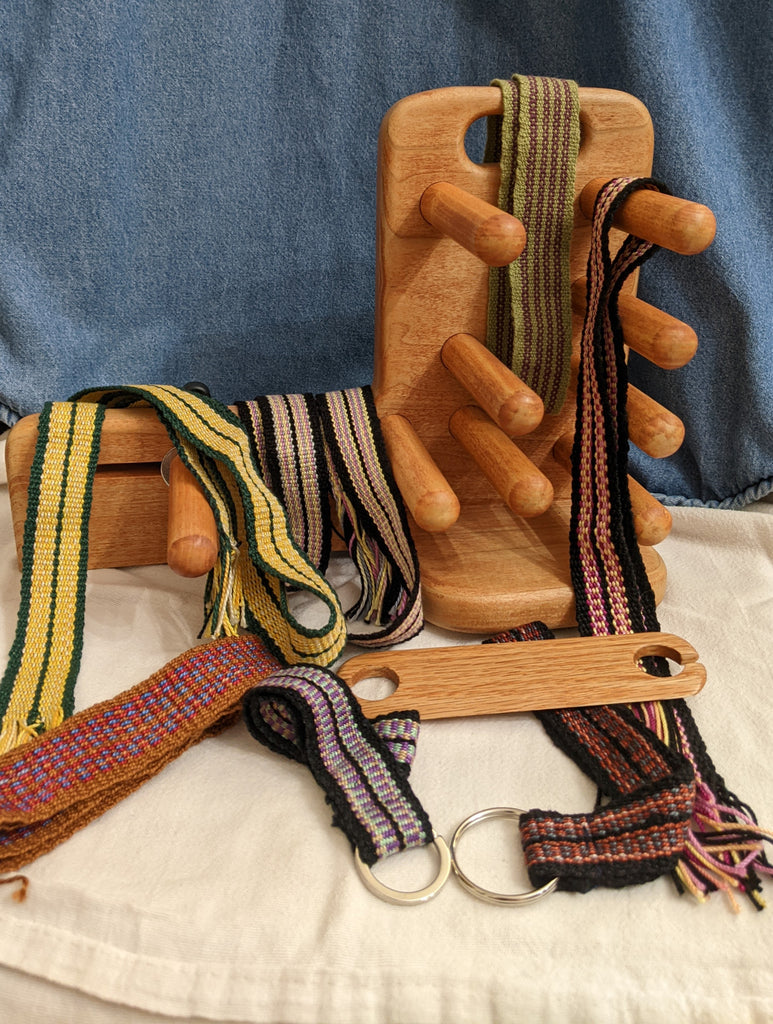 #332  Roiana Buckmaster – Introduction to Weaving on a Mini Inkle Loom Half day  Friday pm $50