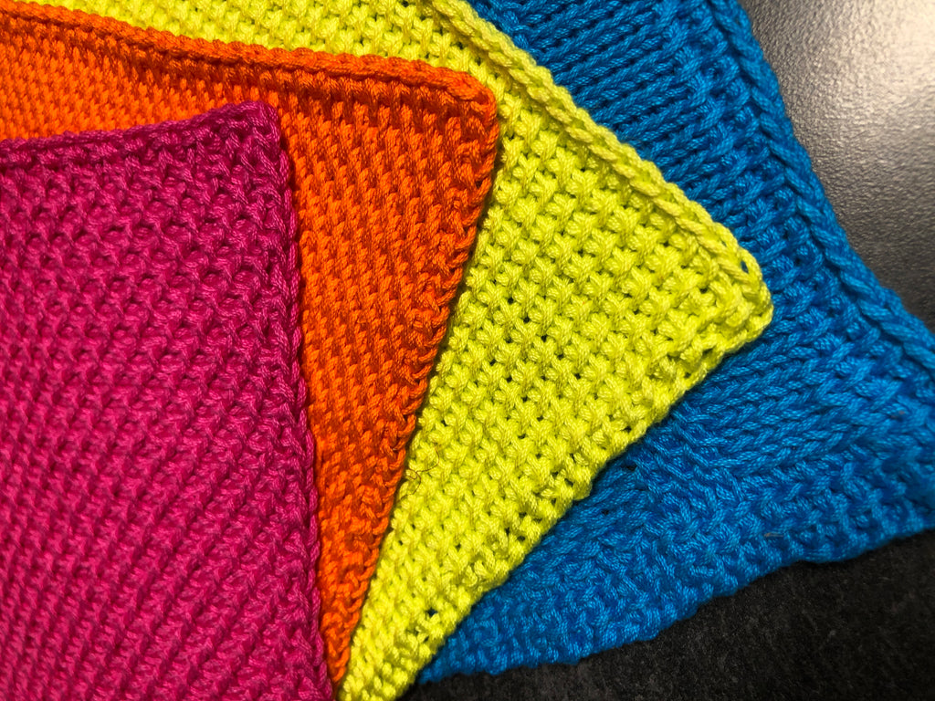#105  Sharon Herwig —Tunisian Crochet -  Washcloth     Full day Wednesday  $100